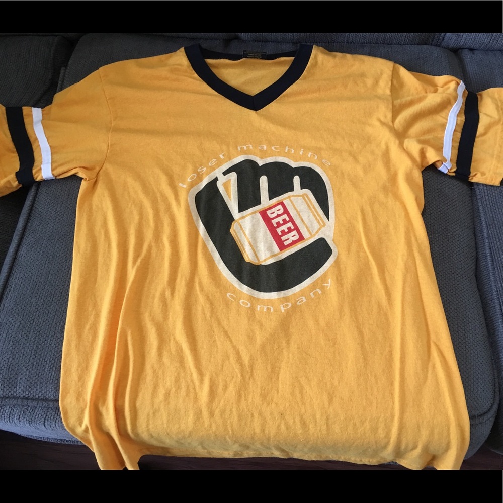 Loser Machine short sleeve baseball tee